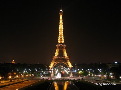 Eiffel Tower by night, PARIS