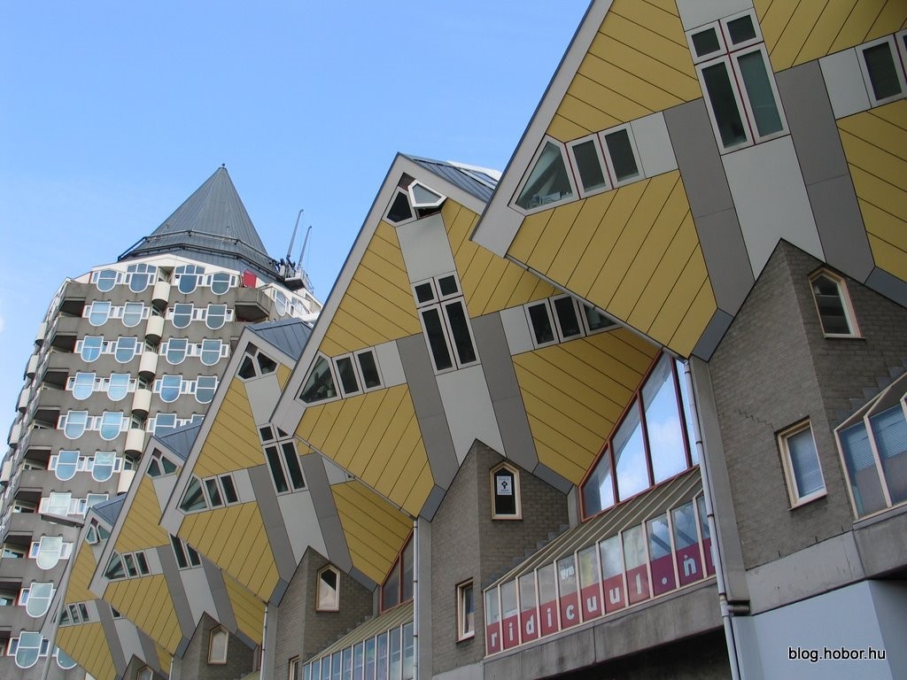 Cube Houses in ROTTERDAM (The Netherlands)